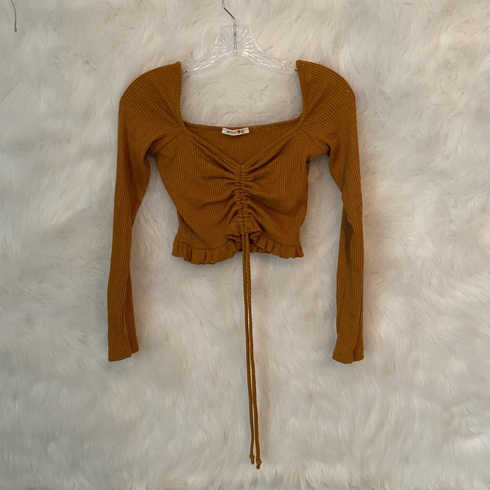 Drawstring Crop - image 1